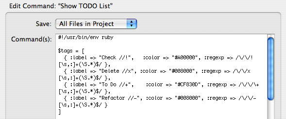 TODO Bundle Modifications